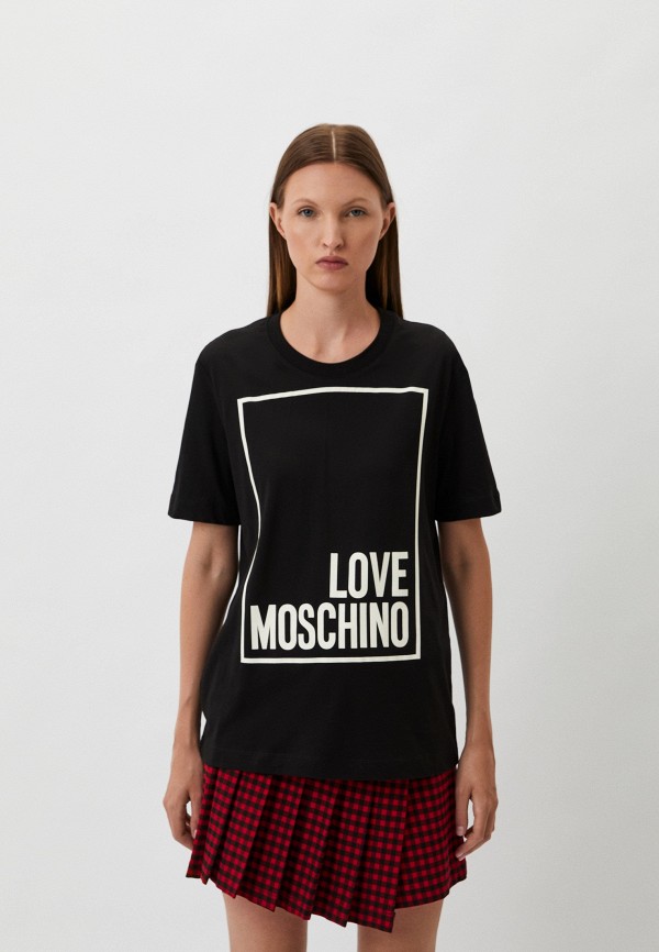 

Футболка Love Moschino, Черный