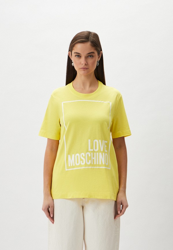 

Футболка Love Moschino, Желтый