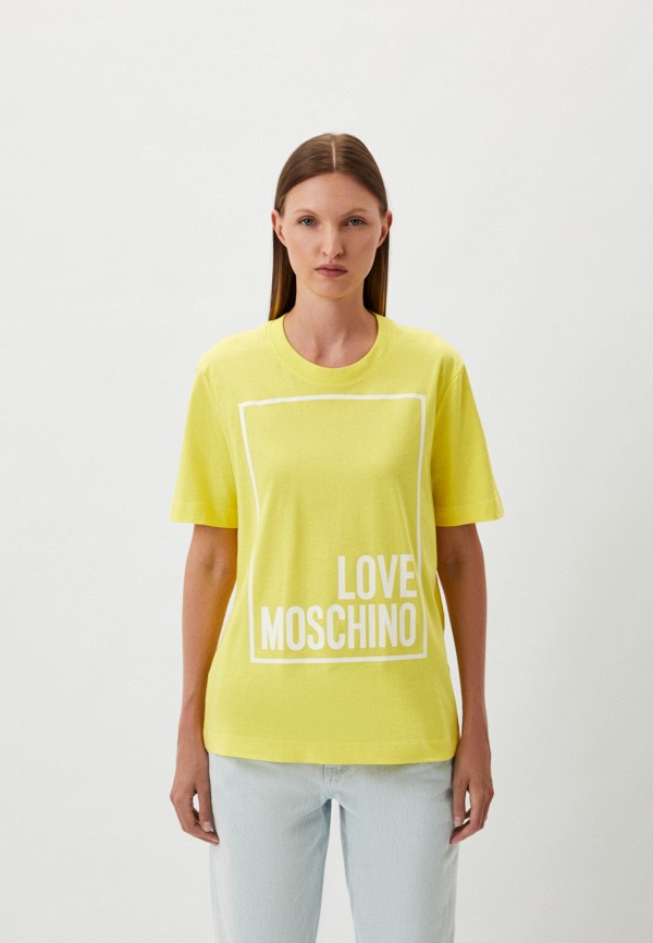 

Футболка Love Moschino, Желтый