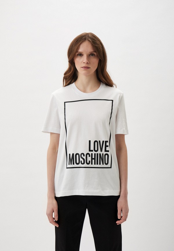 

Футболка Love Moschino, Белый