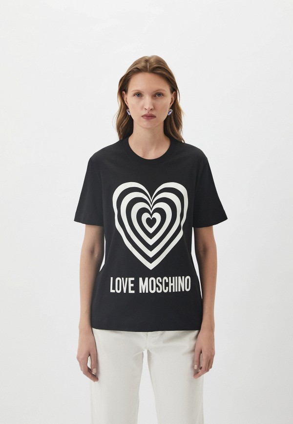 

Футболка Love Moschino, Черный