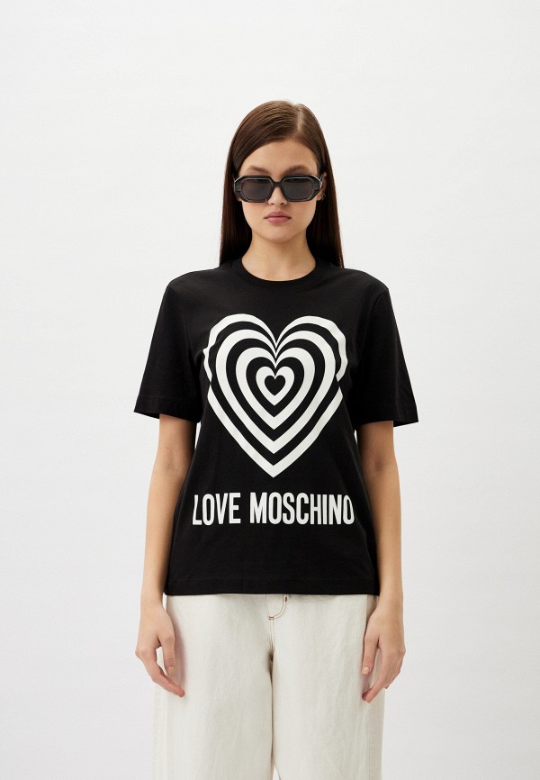 

Футболка Love Moschino, Черный