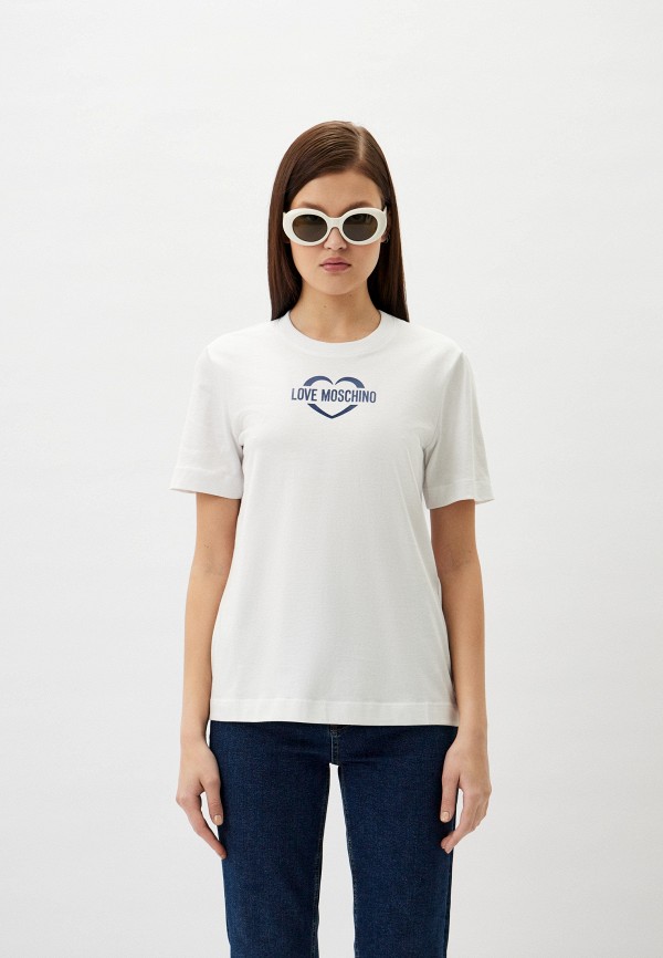 

Футболка Love Moschino, Белый