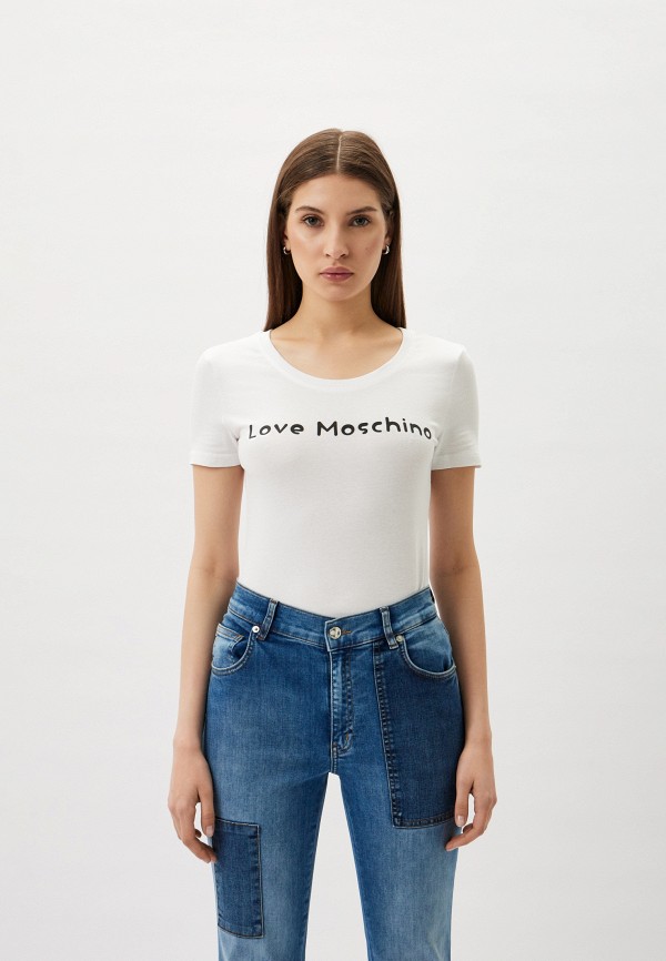 

Футболка Love Moschino, Белый