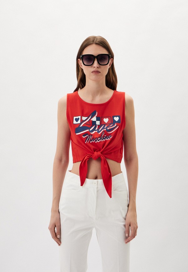 

Майка Love Moschino, Красный