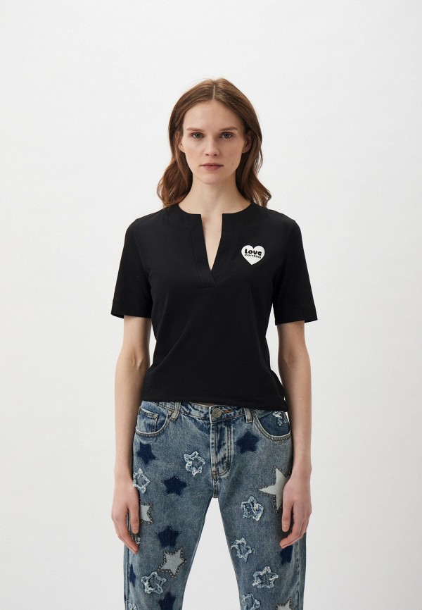 

Футболка Love Moschino, Черный