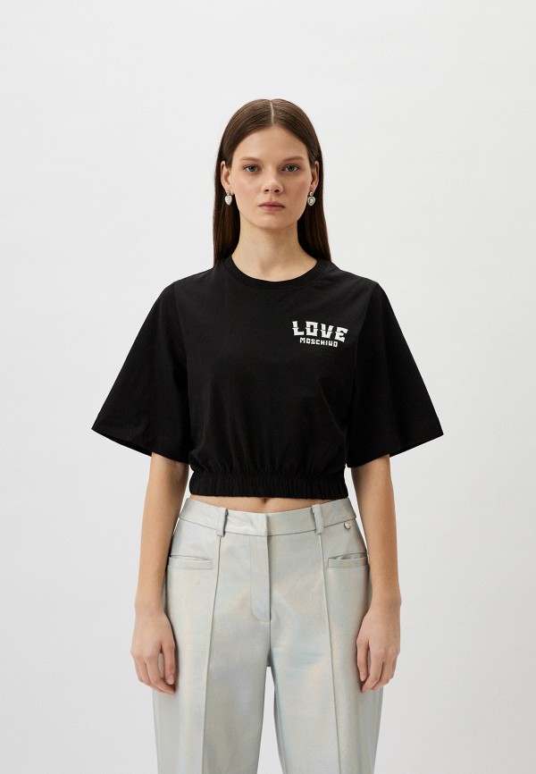 

Футболка Love Moschino, Черный