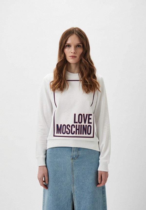 

Свитшот Love Moschino, Белый