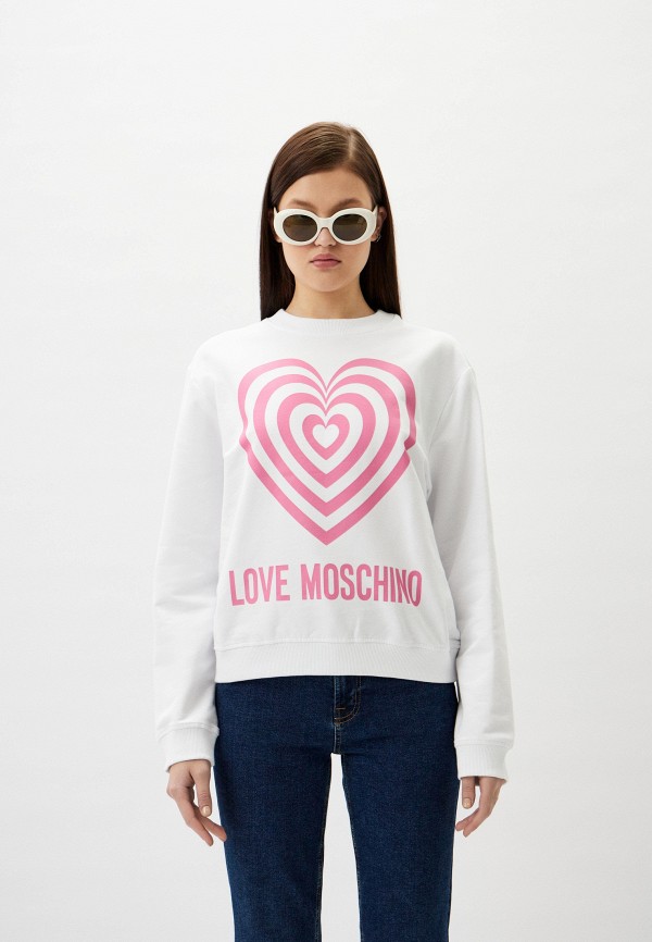 

Свитшот Love Moschino, Белый
