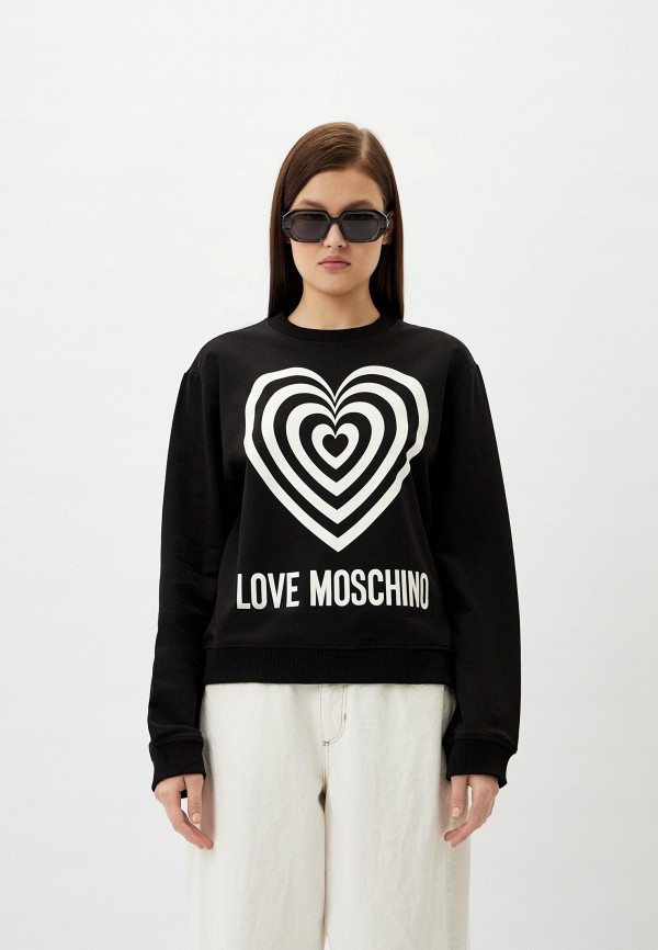 

Свитшот Love Moschino, Черный