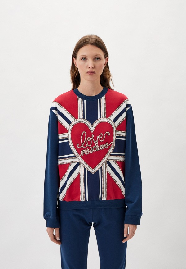 

Свитшот Love Moschino, Разноцветный