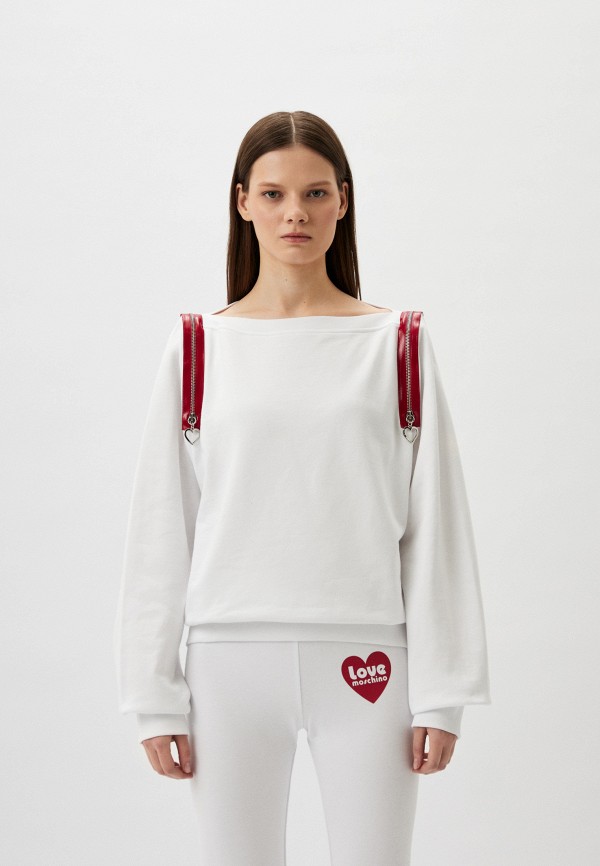 

Свитшот Love Moschino, Белый