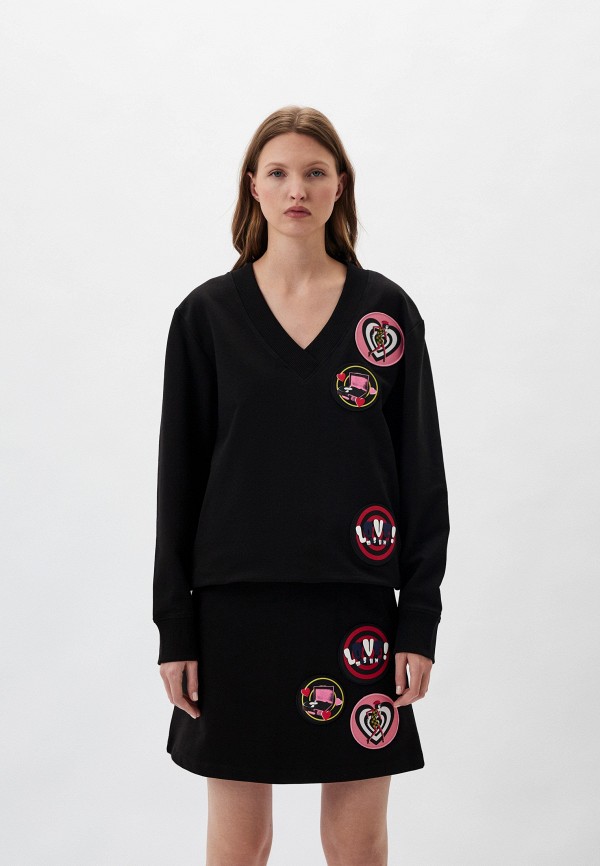 

Свитшот Love Moschino, Черный