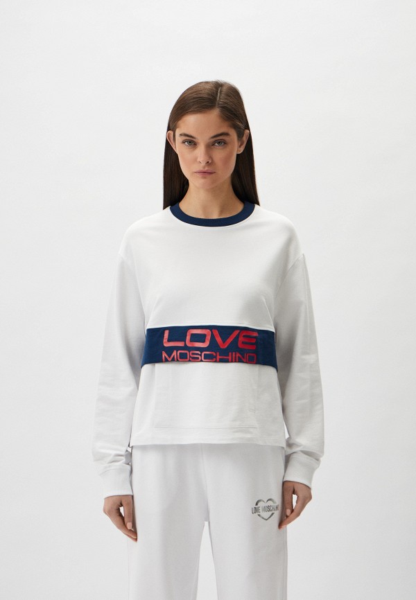

Свитшот Love Moschino, Белый