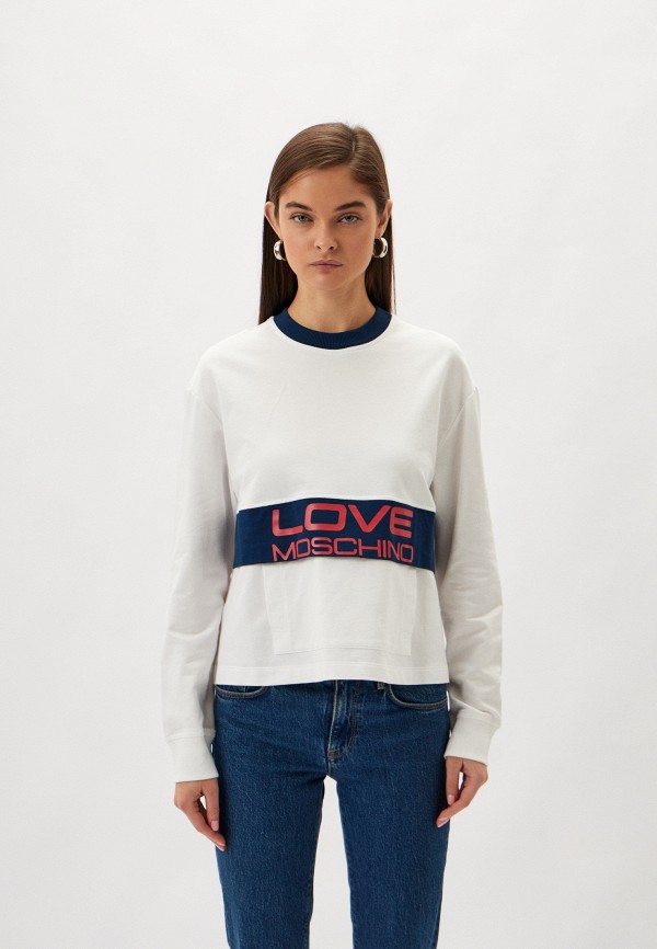 

Свитшот Love Moschino, Белый