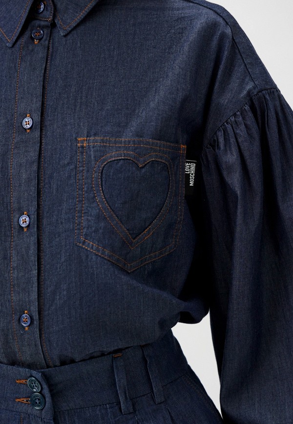 фото Рубашка джинсовая love moschino