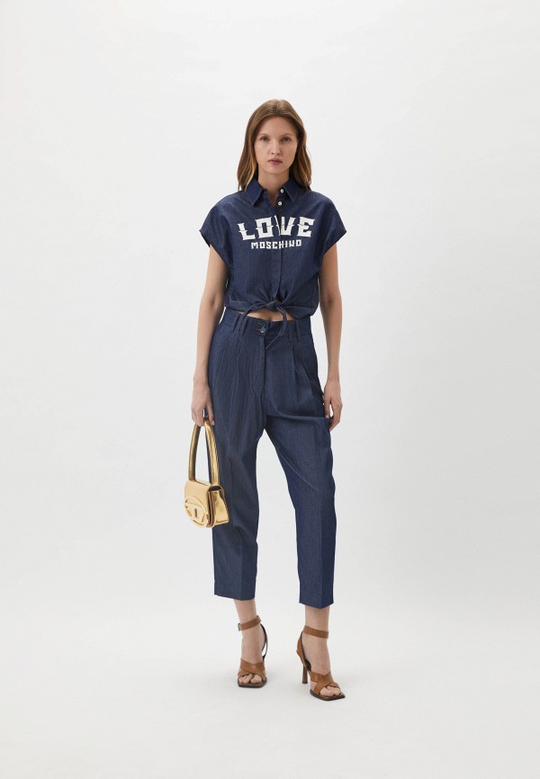 фото Рубашка джинсовая love moschino