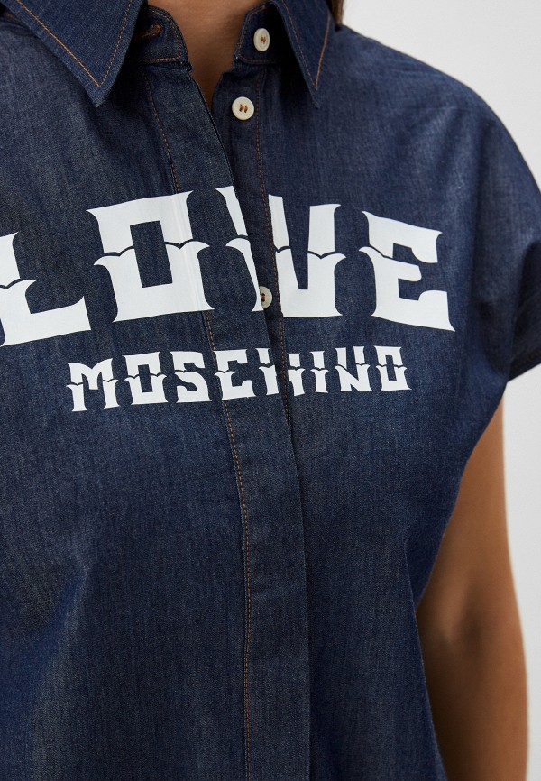 фото Рубашка джинсовая love moschino