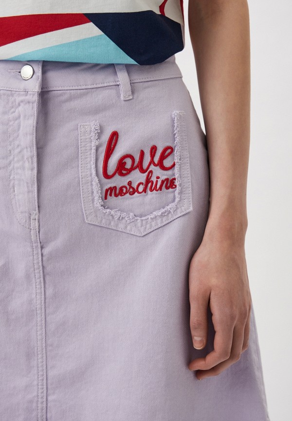 фото Юбка джинсовая love moschino