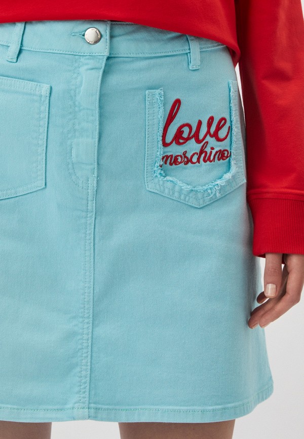 фото Юбка джинсовая love moschino