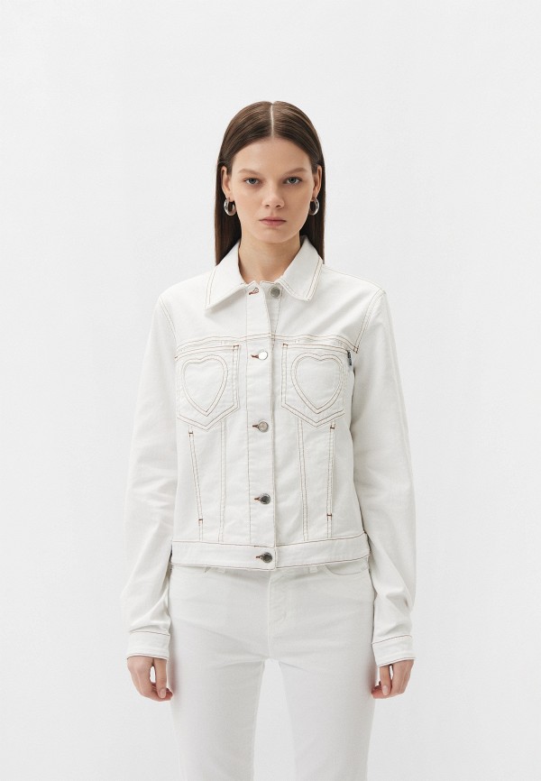 

Куртка джинсовая Love Moschino, Белый