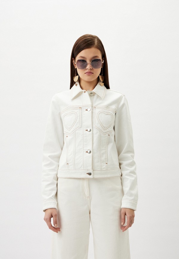 

Куртка джинсовая Love Moschino, Белый