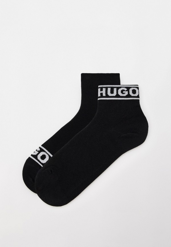 

Носки 2 пары Hugo, Черный, 2P SH LOGO CC W
