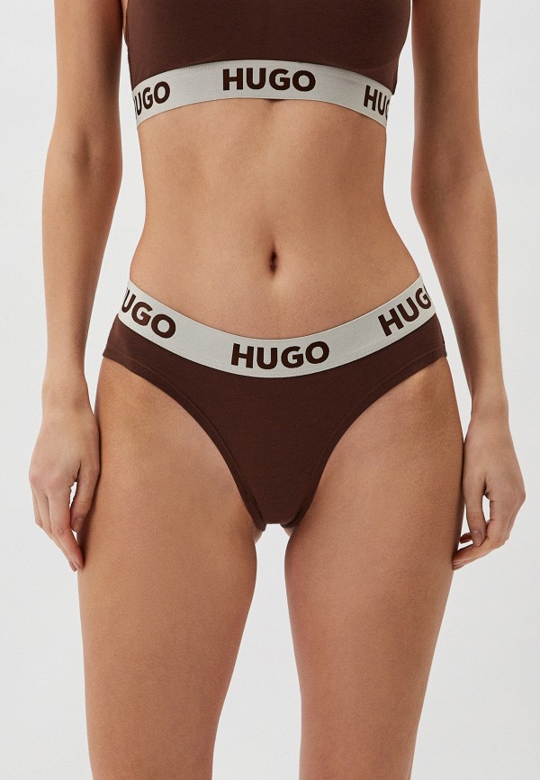 

Трусы Hugo, Коричневый, BRIEF SPORTY LOGO