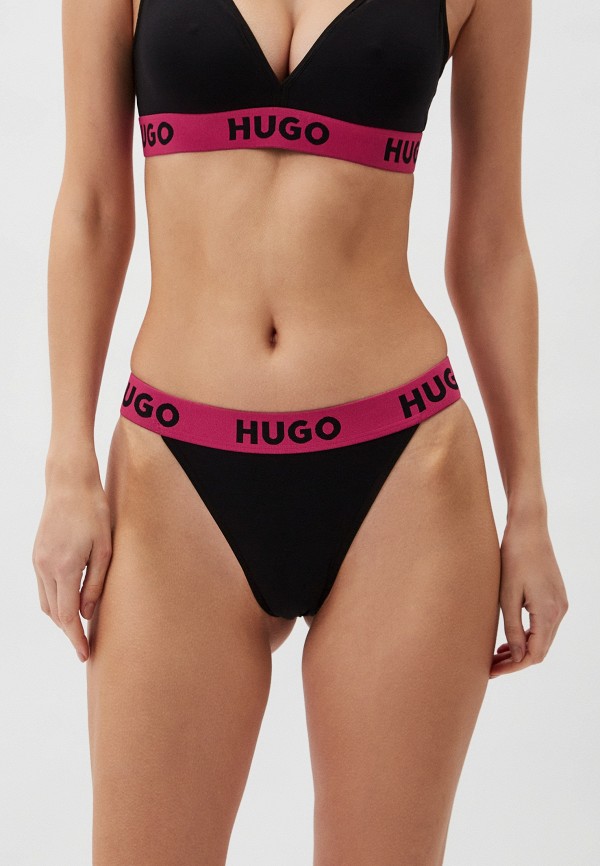 

Трусы Hugo, Черный, THONG CASUAL S.