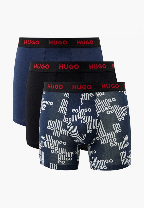 

Трусы 3 шт. Hugo, Разноцветный, BOXERBR TRPLT DESIGN