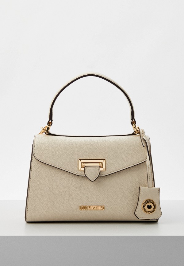 

Сумка и брелок Love Moschino, Бежевый