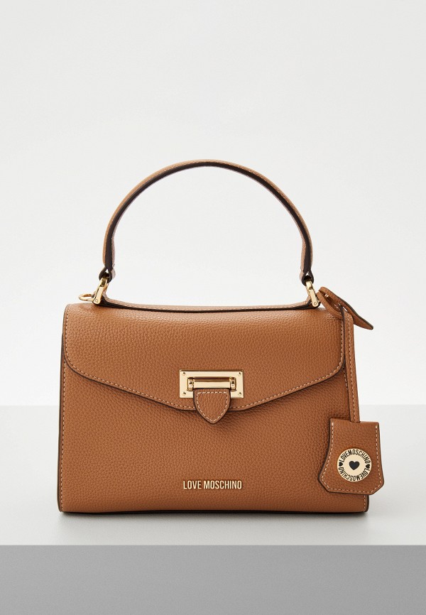 

Сумка и брелок Love Moschino, Коричневый