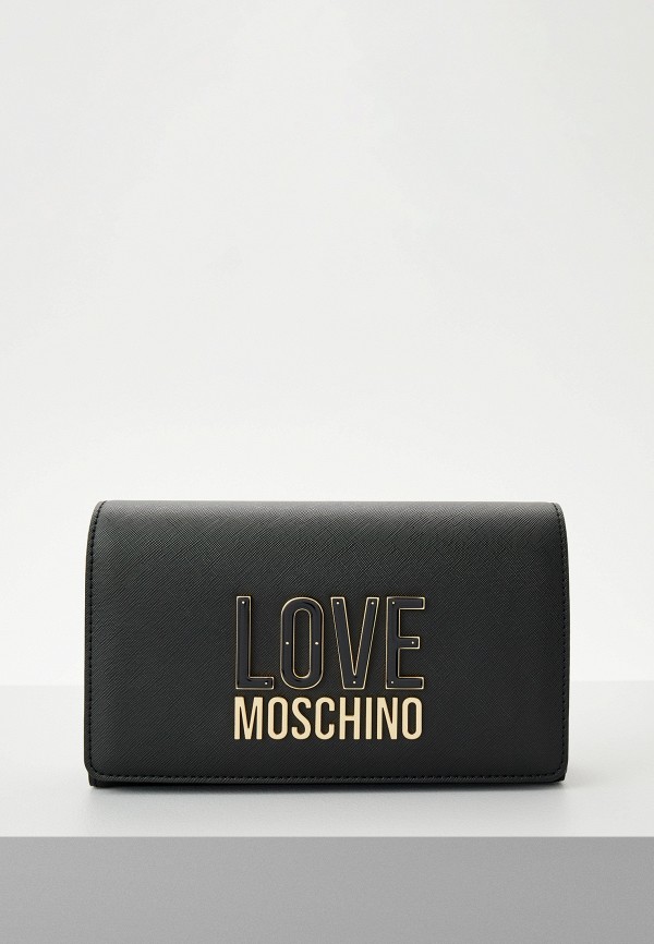 Сумка Love Moschino черного цвета