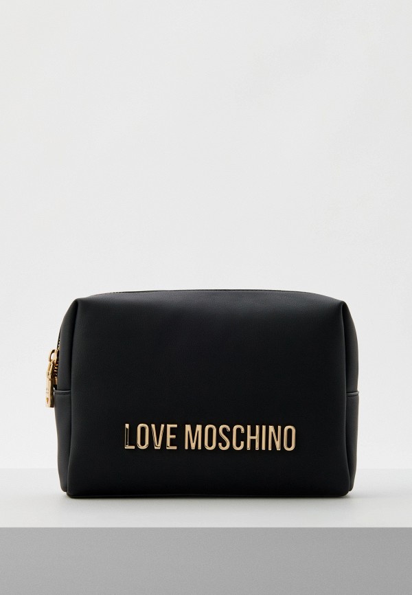 Косметичка Love Moschino черного цвета