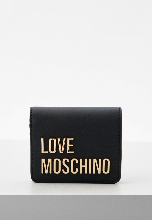 Кошелек Love Moschino черного цвета