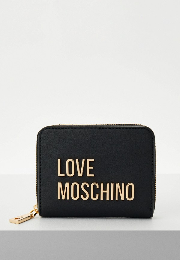 Кошелек Love Moschino черного цвета