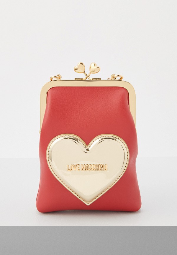 

Клатч Love Moschino, Красный