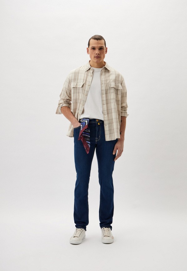 фото Джинсы и платок jacob cohen