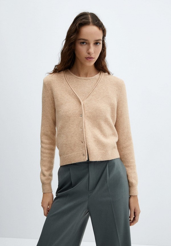 

Кардиган Mango, Бежевый, AGUR