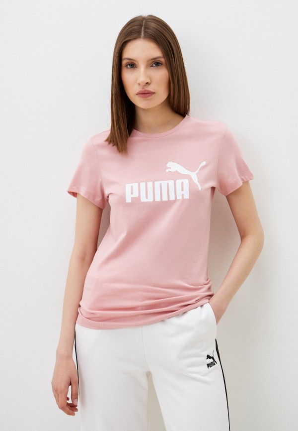 

Футболка PUMA, Розовый, ESS Logo Tee