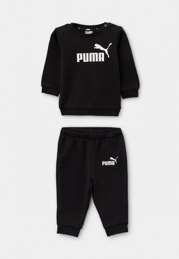 Костюм спортивный PUMA Набор (джемпер, брюки) Minicats ESS Crew Jogger спортивный костюм puma teamrise черный серый