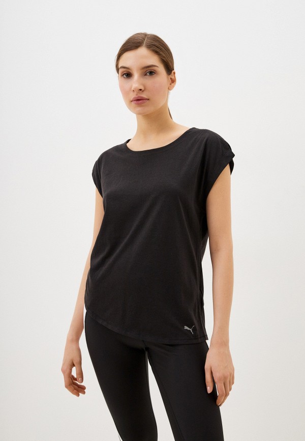 

Футболка PUMA, Черный, STUDIO FOUNDATION TEE