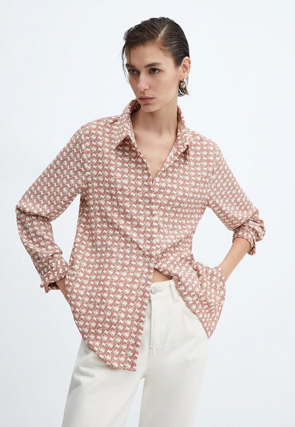 

Блуза Mango, Разноцветный, BASIC