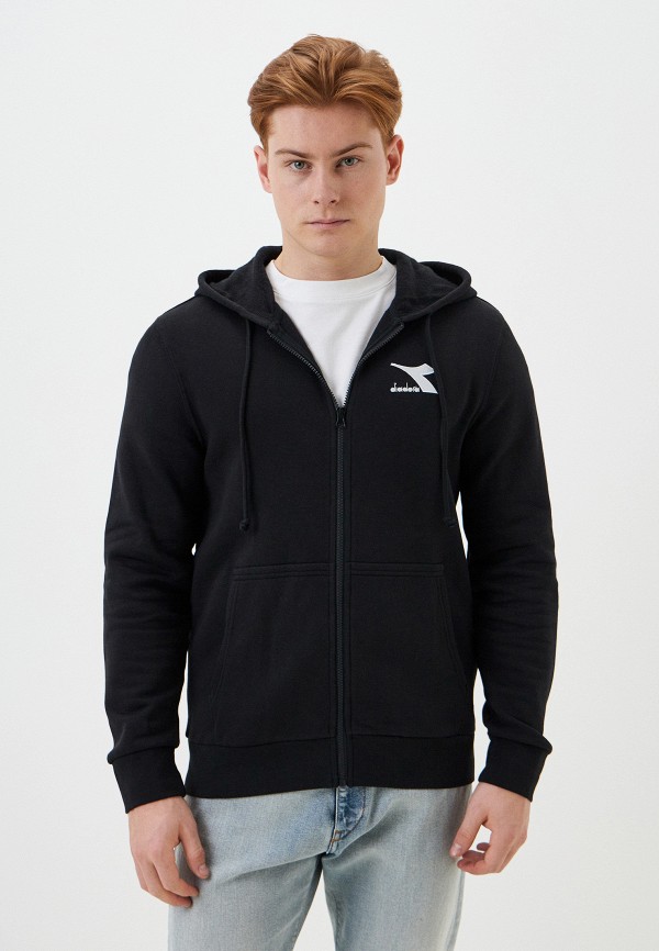 

Толстовка Diadora, Черный, HOODIE FZ CORE