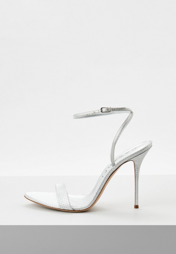 

Босоножки Casadei, Серебряный