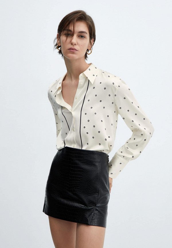 

Блуза Mango, Бежевый, IDEALE