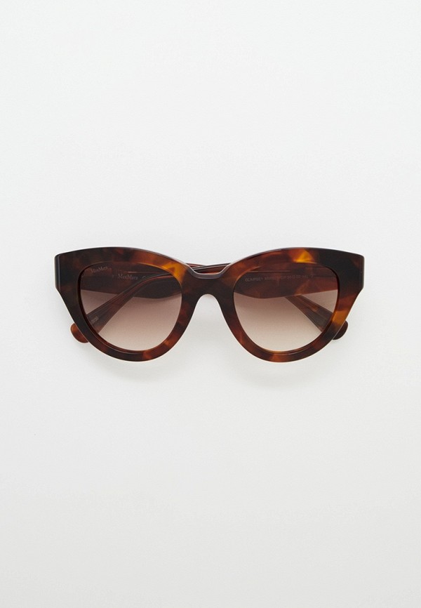 

Очки солнцезащитные Max Mara, Коричневый, MM 0077 53F