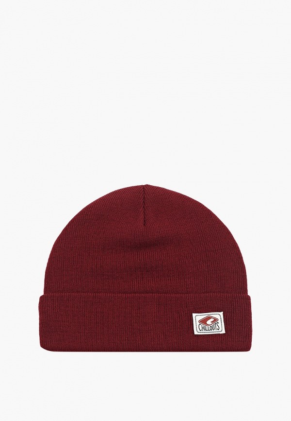 

Шапка Chillouts, Бордовый, Mitch Hat
