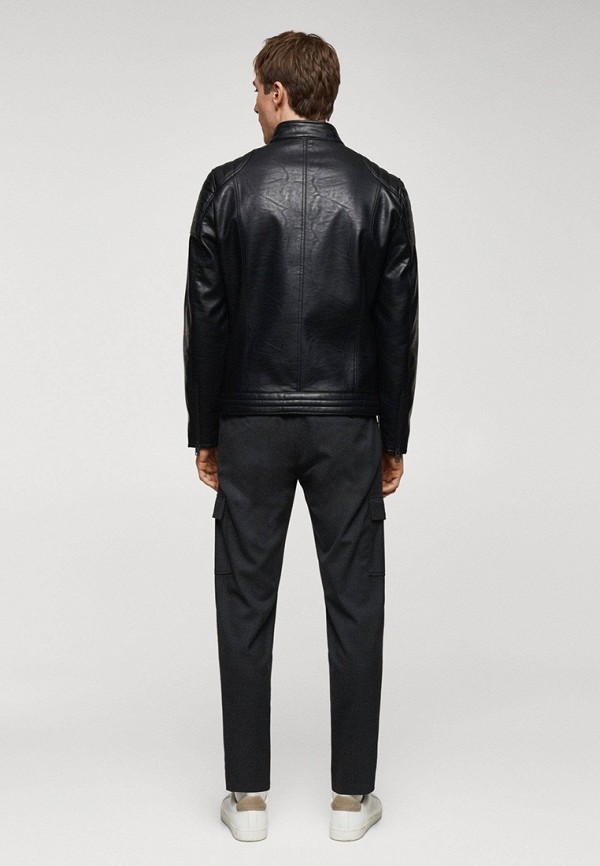 фото Куртка кожаная mango man