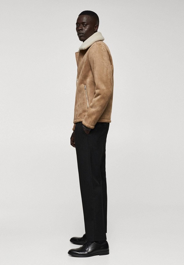 фото Куртка кожаная mango man